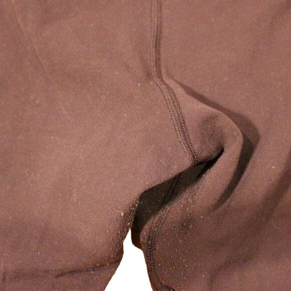 Lululemon dark purple leggings size 10 stretch athletic active running yoga - Picture 5 of 5